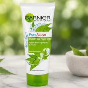 garnier skin  face wash