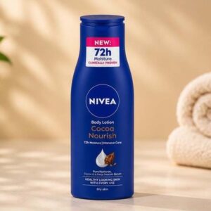 nivea body lotion cocoa nourish